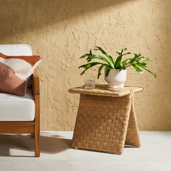 Four Hands Clove Outdoor End TableRustic Natural Wayfair Canada